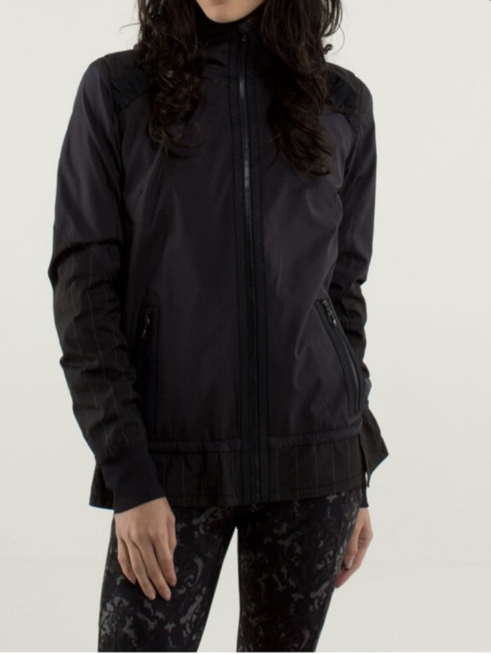 Lululemon Black Zip-Up Jacket